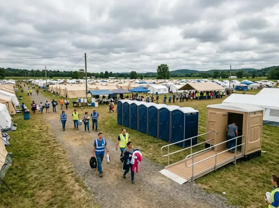 disaster-relief-camp-restrooms-010 — frequently asked questions, Dumpster & Portable Bathrooms Rental in Largo, FL